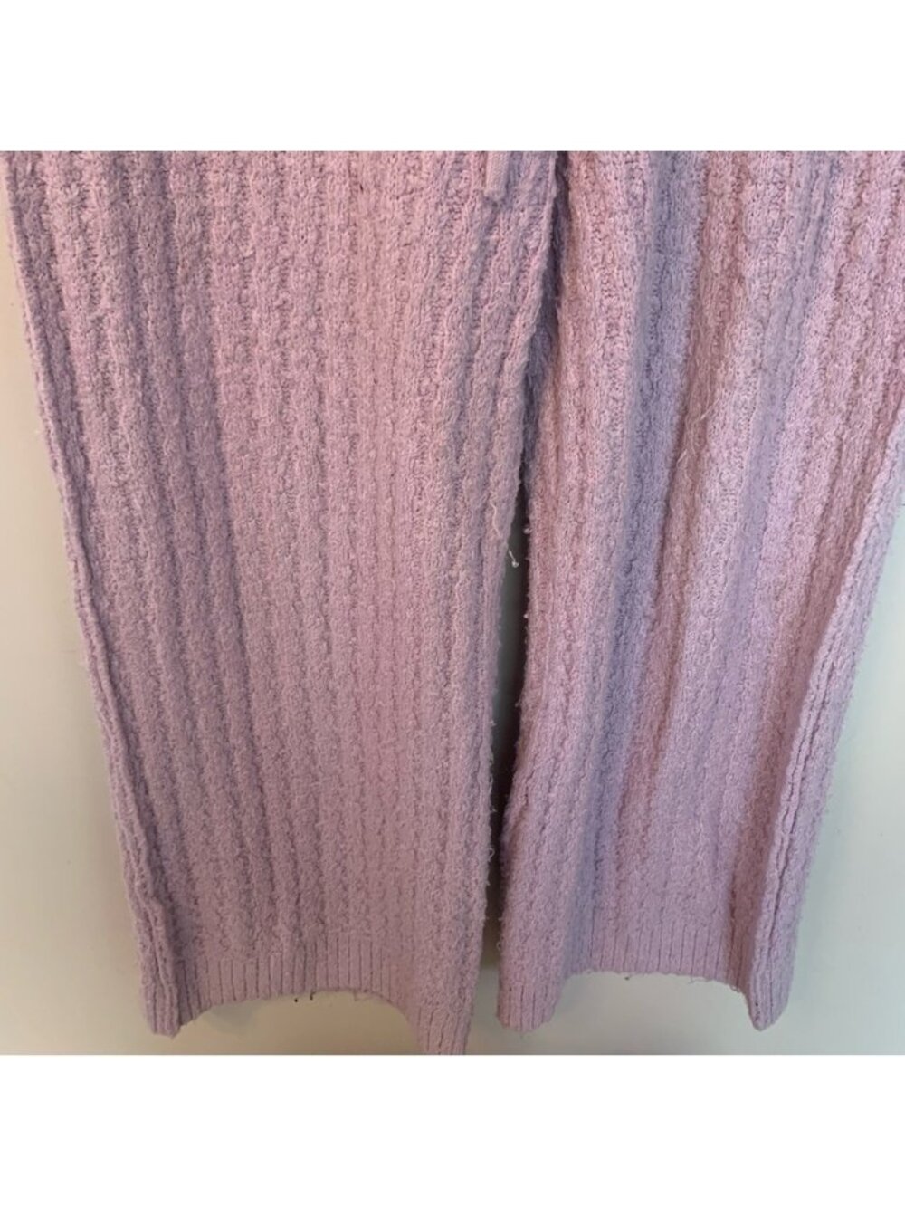 Urban Outfitters Purple Out From Under Mina Cable Knit Pant M - Picture 5 of 16
